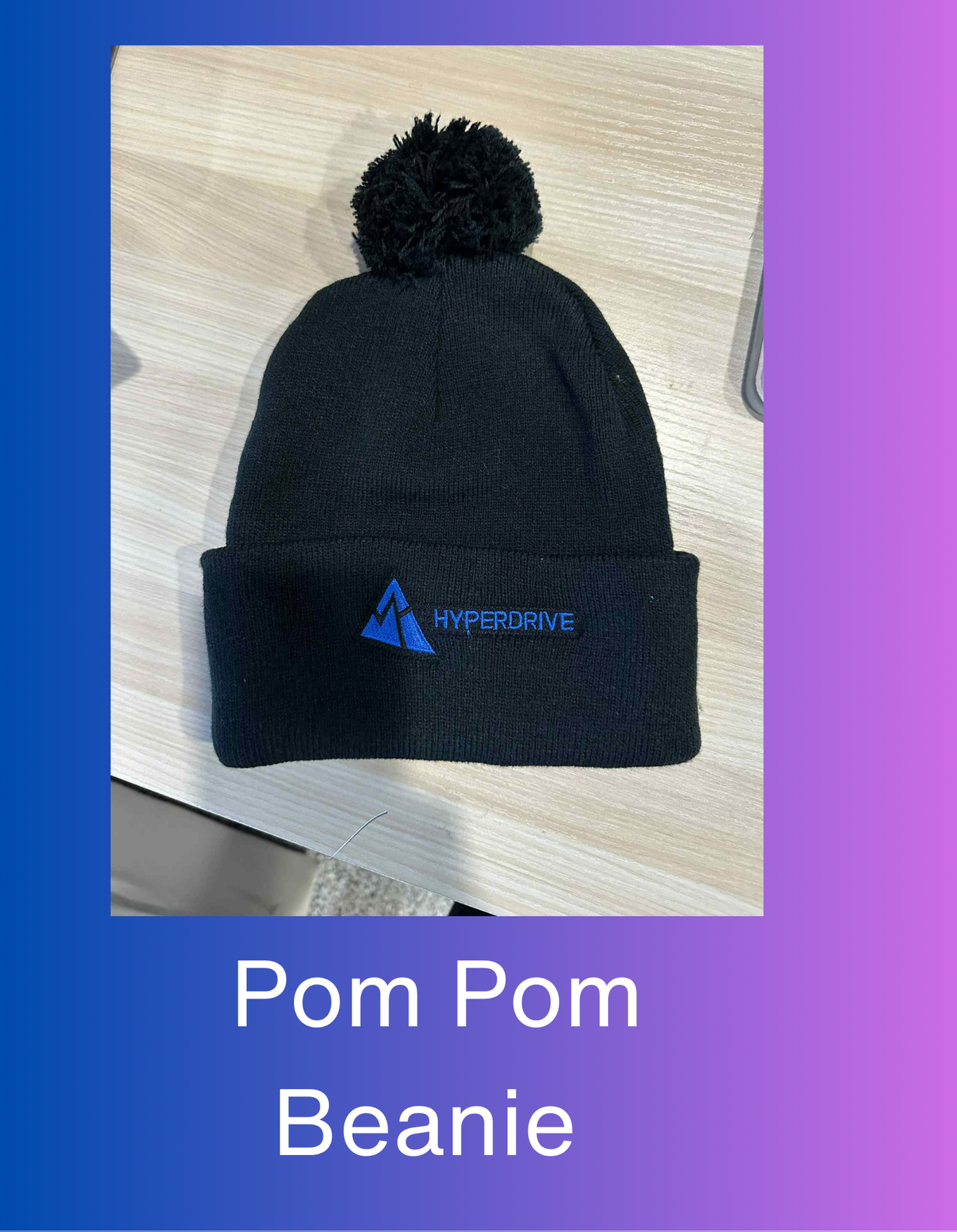 Hyperdrive Pom Pom Beanie