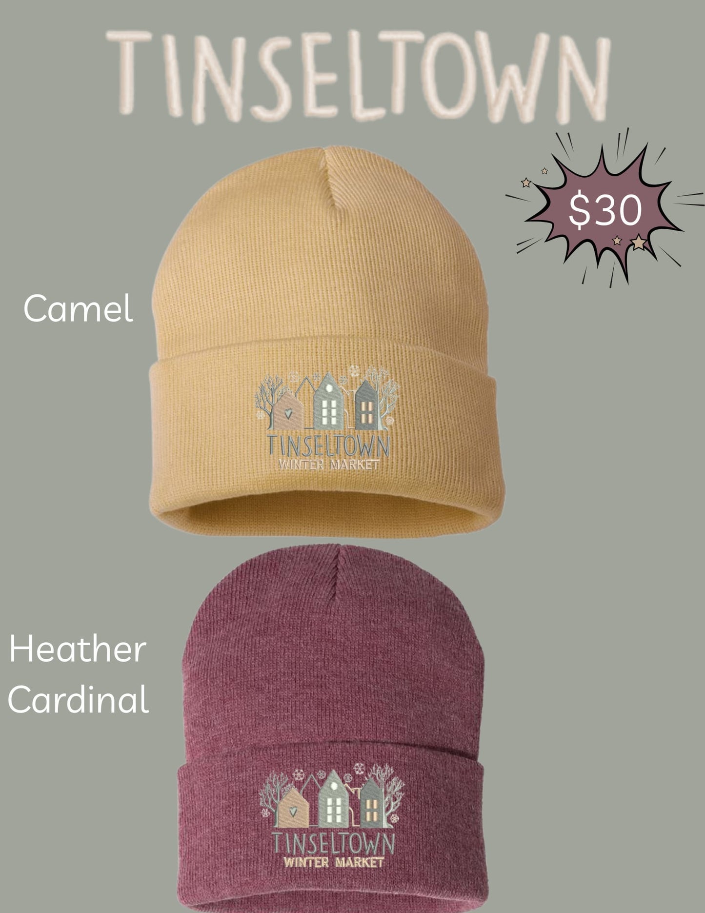 TINSELTOWN WINTER MARKET TOQUE