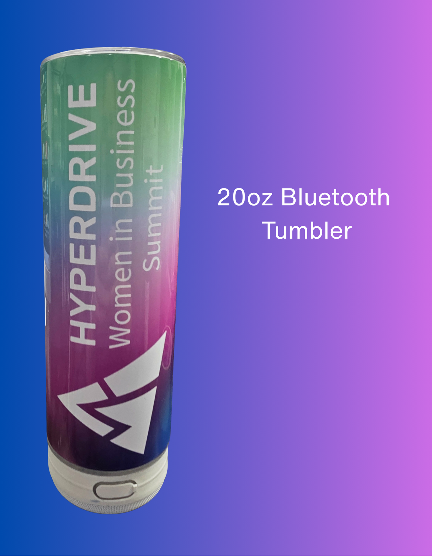 Hyperdrive 20oz Bluetooth Speaker Tumbler