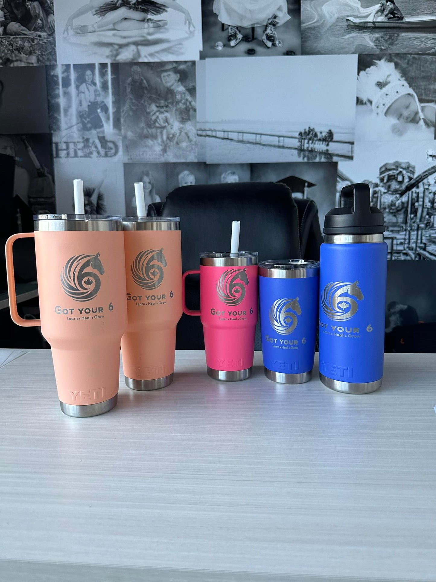 Custom Laser-Engraved Tumblers & Cups (Personalized)
