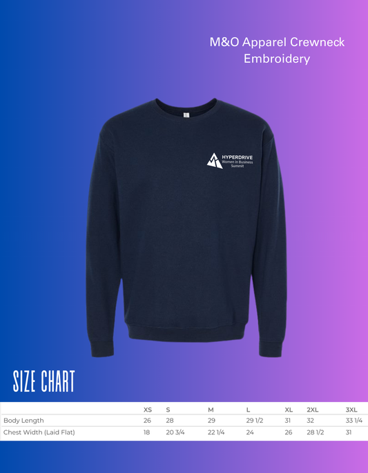 Hyperdrive Crewneck - Embroidery