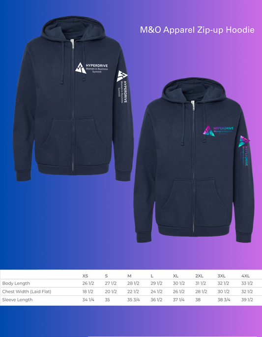 Hyperdrive Zip Up Hoodie