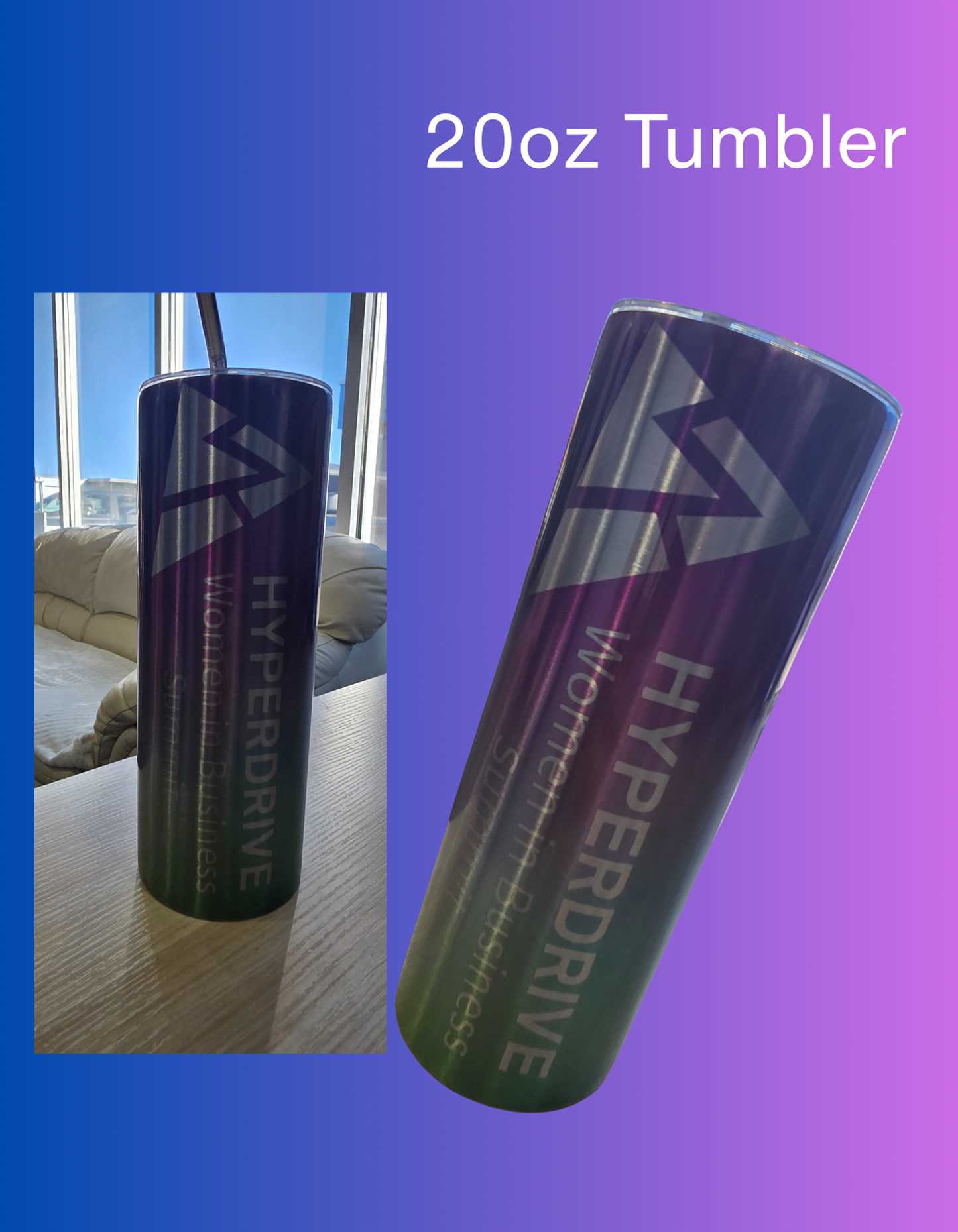 Hyperdrive 20oz Stainless Steel Tumbler