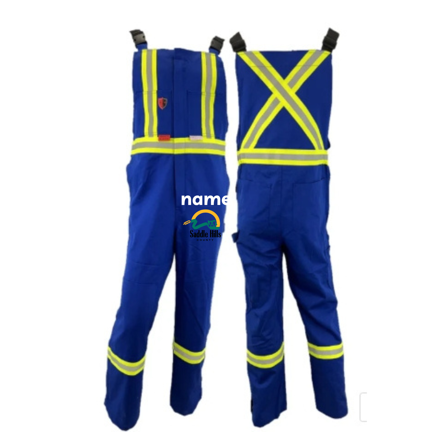Atlas Guardian® FR-ARC Flash Summer Safety Bibs Custom Embroidered
