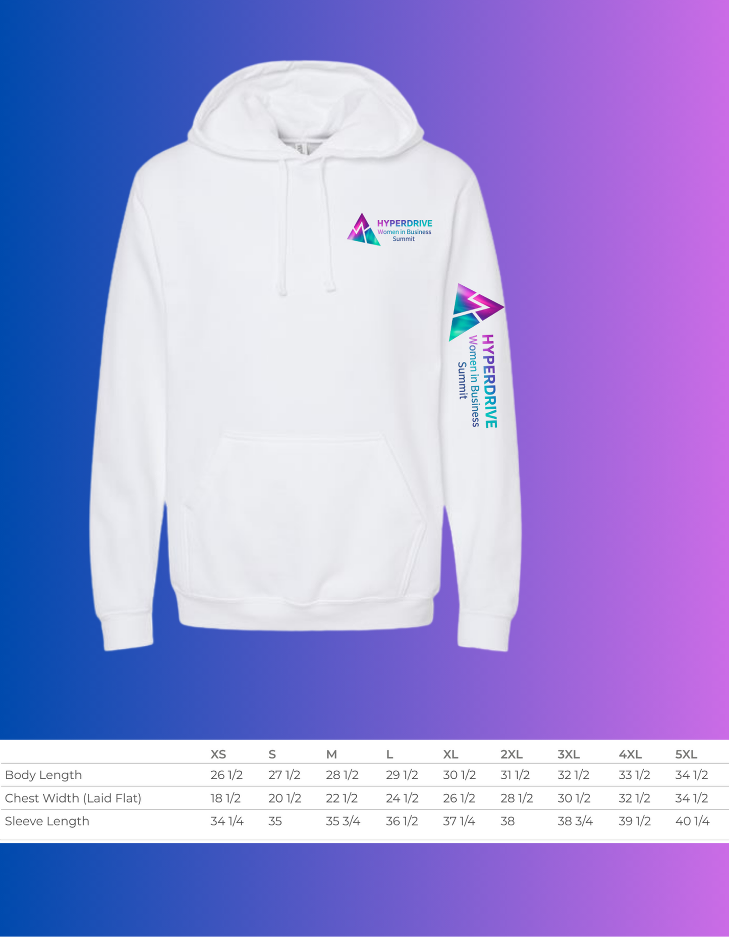 Hyperdrive Hoodie - White